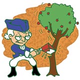 Click tree-chopping George to get the recipe for Cherry Palooza Click tree-chopping George to get the recipe for Cherry Palooza