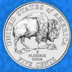 The 2005 nickel back: American Bison. The 2005 nickel back: American Bison.
