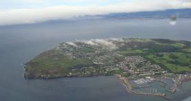 First stop Dublin! This is a view of Ireland from the plane as we were landing. First stop Dublin! This is a view of Ireland from the plane as we were landing.